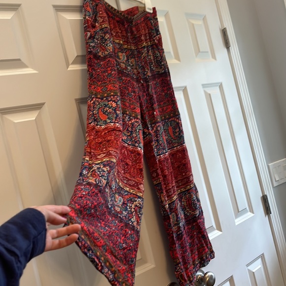 Wide leg boho pants - Picture 2 of 5